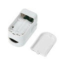 Fingertip Pulse Oximeter, Blood Oxygen Saturation Monitor for Adults, White