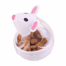 Pet IQ Treat Ball, Tumbler Interactive Food Dispensing Feeder, Slow Chewing F5J7