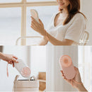 Cute Mini Desk Fan, Portable Personal Table Fan, Small Handheld Electric Co F5V3