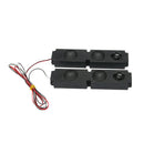 2PCS 8OHM 10W Long box Full Range Subwoofer Speaker Diaphragm LCD Advertisi