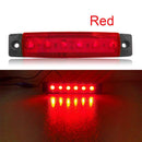 Car Truck Trailer LED Side Marker Light Waterproof Rerverse Turn Signal Light