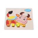 Kid Cartoon Animals Dimensional Puzzle Puzzle Force Children Jigsaw Puzzle