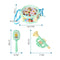 6pcs/set Baby Drum+Drumsticks+Trumpet Kids Jazz Drum Musical Instruments