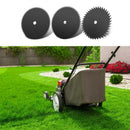 3Pcs /Set 10 inch Steel Brush Cutter Blade 40T 60T 80T Lawn Mower Grass Tri