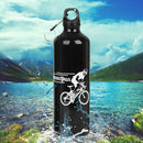750ML Aluminium Alloy Bicycle Water Thermal Insulation Cycling Water Bottle A