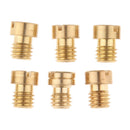6x Motorcycle M5 Carburetor Repair Kit Main Jet 105.108.110.112.115.118