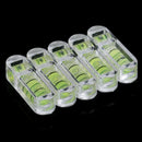 2Pcs mini T-type bubble spirit level acrylic measuring level adjustmentME