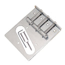 3 String Saddle Top Loader Bridge For  Electric Guitar Replacement Parts