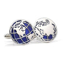 1 Pair Fashion Map Cufflinks Cuff Links Women Mens Dress Business Wedding C T9C7
