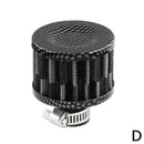 12mm Carbon Car Oil Cold Air Intake Crank Case Turbo Vent Breather Pretty X1N1