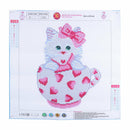 5D DIY Diamond Painting Cute Cat Cross Stitch Embroidery Rhinestones Kits 2