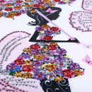 5D DIY Special Shaped Diamond Painting Flowers Fairy Cross Stitch Mosaic