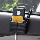 Universal Car Vehicle Storage Box Organizer Mobile Phone Pocket Bag Holder Black