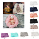 Durable Photography Prop Backdrop Blanket Soft Mat Rug for Newborn Baby