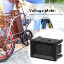 5-100V Digital Double Display Indicator Voltage Meter Battery Voltmeter