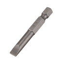 6pcs 2.0-6.0 50mm Flat Head Slotted Tip Screwdrivers Bits Magnetic Set for  J4P7