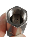 Brass 1/4" Threaded Full Ports One Way Air Check Valve Gas Valve Tool New