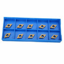 12Pcs Dcmt0702 Carbide Inserts + S12M-Sducr07 Boring Bar 150Mm With Wrench
