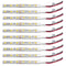 5X(10Pcs 10Cm Waterproof White 5050 Led Strip Lights Dc 12V Caravan Boat C U4O2)