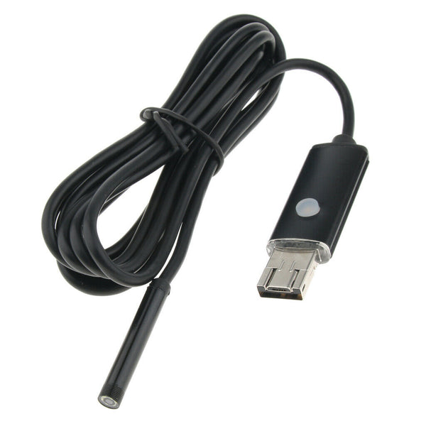 USB HD Borescope Inspection Camera With Small Hook 33ft