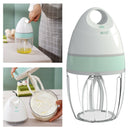 Mini Electric Stand Mixer Auto Egg Beater Kitchen Dough Mixer with Bowl 900ml