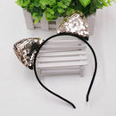 Sequins Cat Ear Girl Hairband Sexy Cat Ears Kid Hair Accessories For Women