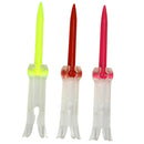Rubber Golf Tees 3in Unbreakable, Low Friction Golf Nails 3-Pack for All Over