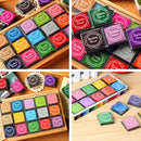 20Pc DIY  Candy Color Finger Print Ink Pad Kids Fashion  for Rubber Stamp  ME