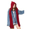 2x Women Winter Hooded Scarf Ladies Shawl Pashmina Stole Blanket Wrap Beanie