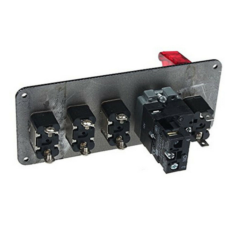 Engine Start Push Button Ignition Switch Panel Frame,  Carbon Fiber Racing Car