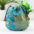 24pcs Silk Brocade Jewelry Pouch Bag, Drawstring Coin Purse,Gift Bag Value  I1W2
