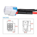 4-Pin Power Connector Plug for Icom IC-7000 IC-7100 IC-7400 IC-7600 Radio Set