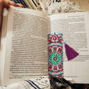 DIY Special Shaped Diamond Painting Creative Leather Tassel Bookmark Crafts