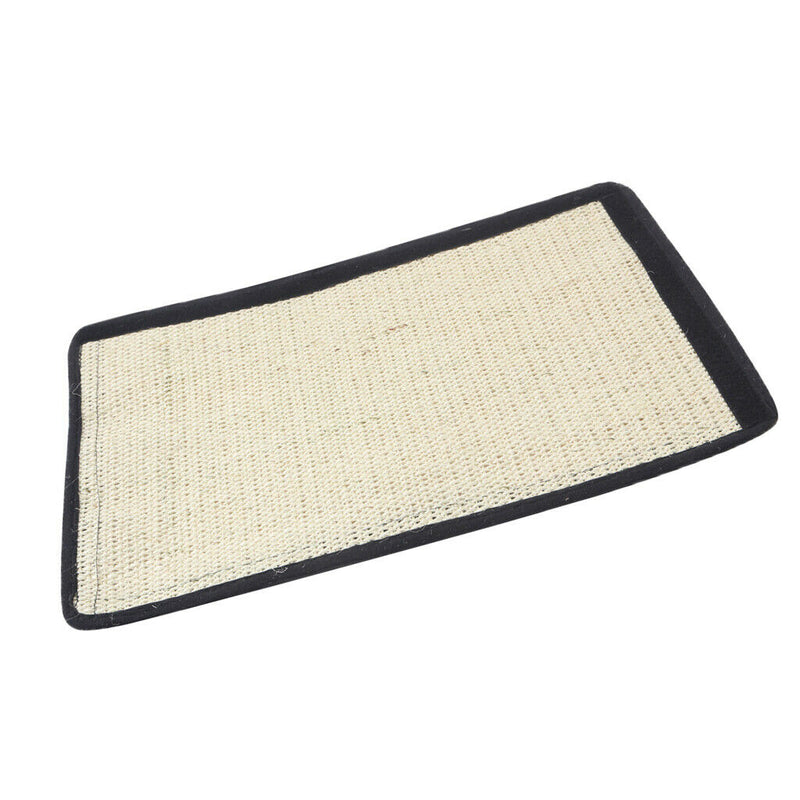 2x House Cat Scratcher Mat, Natural Sisal Scratching Mat Anti-Slip Scratch
