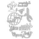 Handmade World Voyage DIY Paper Card Embossing Metal Cutting Dies Stencils A