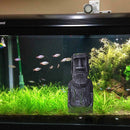 Fish Tank Landscaping Artificial Easter Island Statue Decoration(Big)