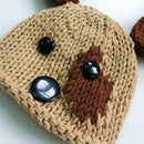 Punny Dog Newborn Baby Crochet Knit Photography Photo Prop Hat Costume Set