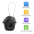 Smart Fingerprint Padlock Led Safe Usb Charging Rechargeable Waterproof Doo
