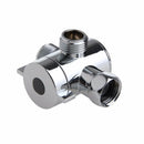 3 Way T-adapter Bath Shower Head Arm Mounted Diverter Valve 1/2'' For Handshower