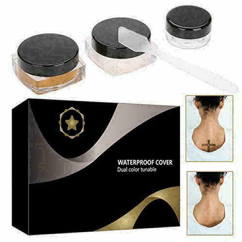 Tattoo Cover Up Skin Scar Birthmark Concealer Waterproof Spot Hide New Make U4E2