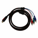 1.5m 5ft HDMI to 3-RCA Male Audio Video Component Convert Cable For HDTV 10