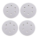 4 Pieces 6-Inch 6 Holes Soft Sponge Interface Pads Back-up Sanding Pad Tool