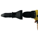 Electric Rivet Nut Gun Drill Adapter Rivet Drill Attachment Lower Noise Blue
