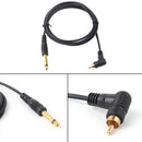 1 pcs Tattoo RCA Clip Cord for Tattoo Machine Flexible 1.8M Black