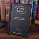 Coin Album 10 Pages 150 Pockets Coin Holder Collection Book(Black)