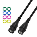 2x BNC Male -BNC Male RG58 Coaxial Cable Adapters Connectors 1m