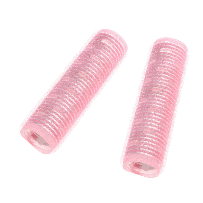 MagiDeal 2x Hair Rollers Self Grip Curlers For Curly Straight Long Wavy Hair