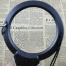1X(Desktop Dual-Purpose Magnifying Glass Led Jewelry Hanging Loupe Repair R