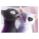 5D DIY Diamond Painting Cats Cross Stitch Embroidery Rhinestones Mosaic Kit