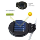 3 Pack Solar Stake Multi Color Changing LED Lights Butterflies Fiber Optic A8B5